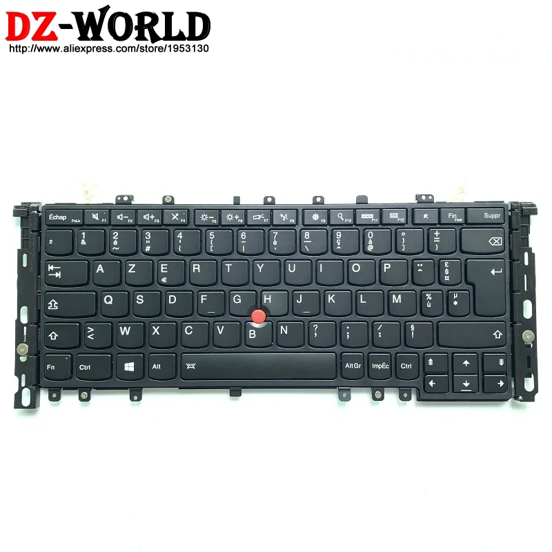 

New Original FR French Bachit Keyboard for Lenovo Thinkpad S1 Yoga Yoga 12 France Backlight Teclado 04Y2631 04Y2927 SN20A45469