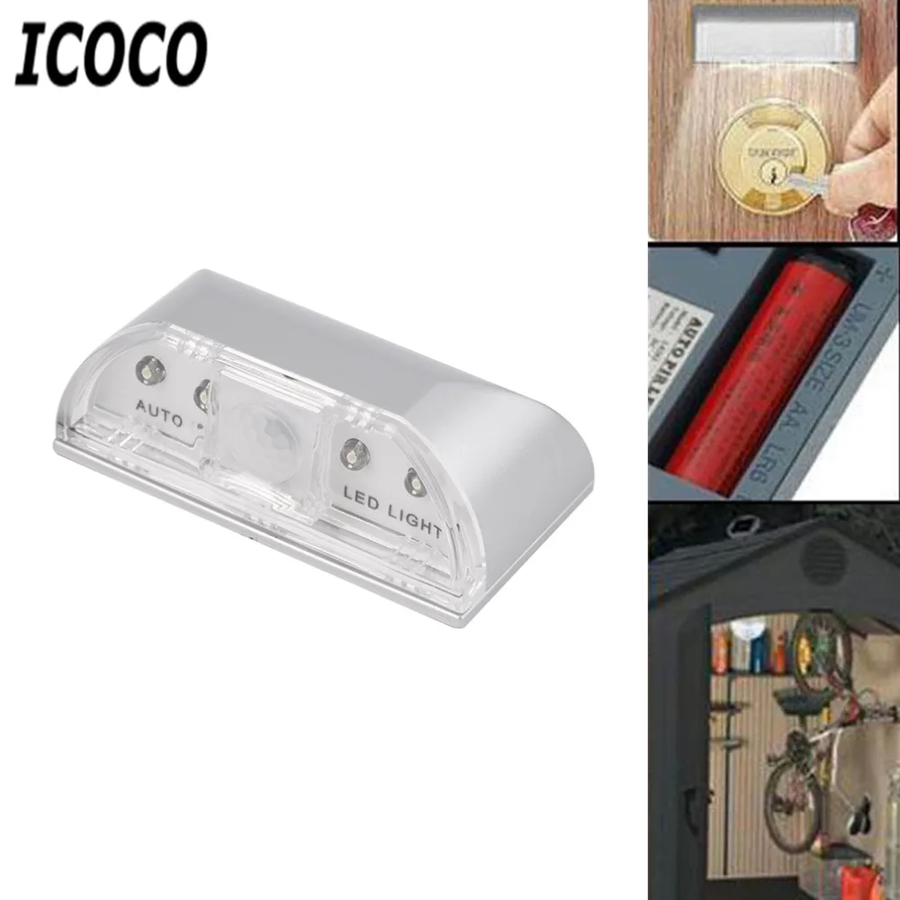 Luzes da Noite sensor infravermelho ir detector de Led Life : 100000 Hoours