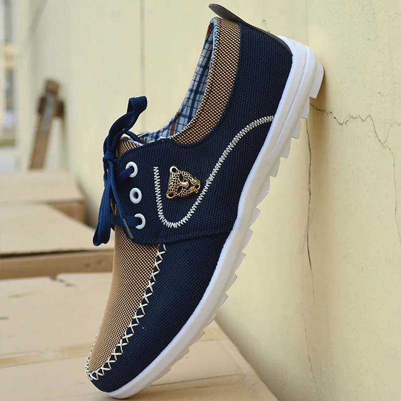 

Men's vulcanize shoes plus size 11.5-14 mixed colors fashion canvas sneakers for students non-slip men casual shoes