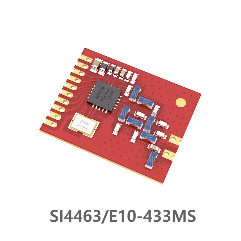 

E10-433MS SI4463 100mW Long Range SPI Communication Interface 433MHz long range rf trasnceiver module wireless module Stamp hole