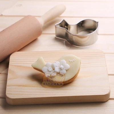 

Little Bird Cookie Cutter Stainless Steel Biscuit Mould Fondant Cake Decorating Tools K031