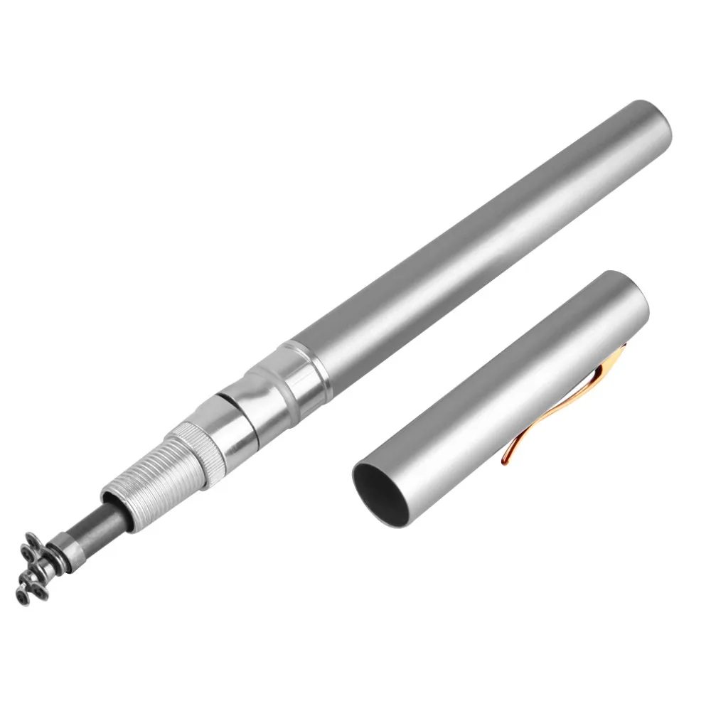 telescópico mini vara combinação pólo de pesca