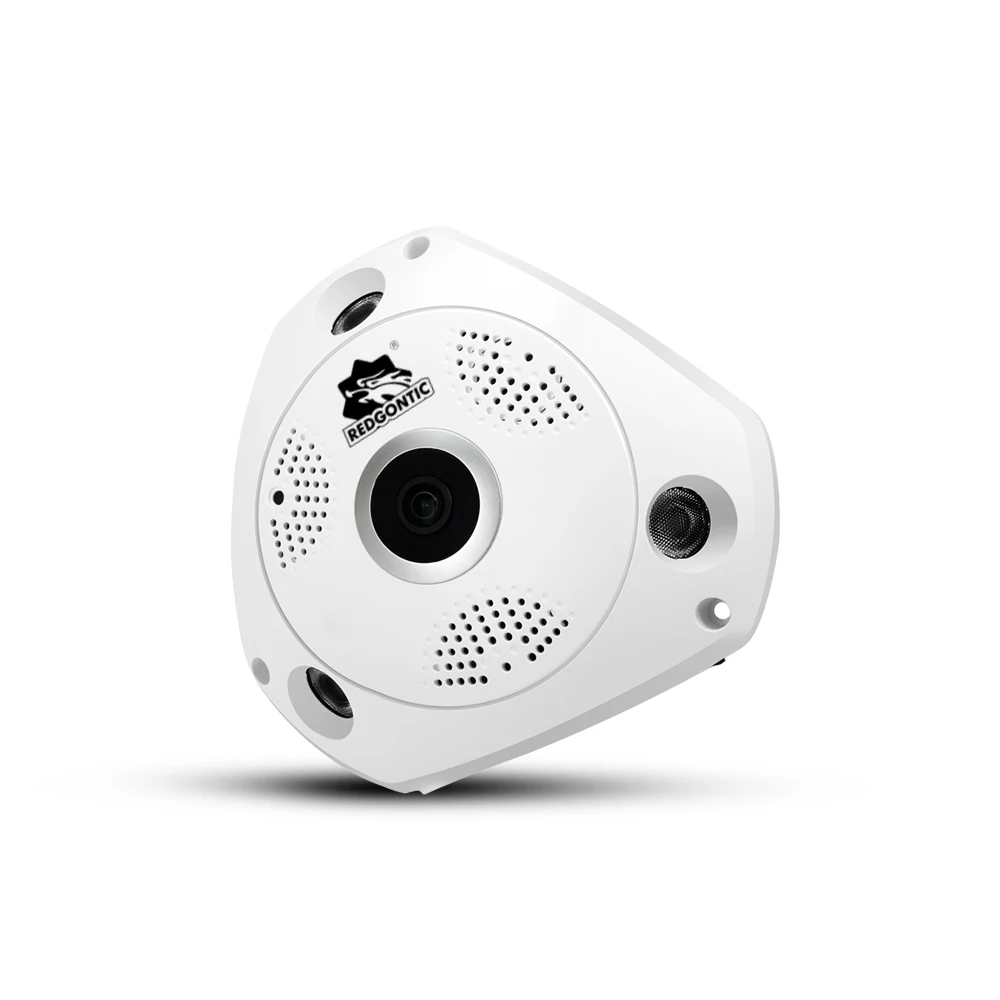 

REDTECH 360 Degree Panorama CCTV IP Camera Wifi 960p HD Wireless VR IP Camera Remote Control Surveillance Camera P2P Indoor Cam
