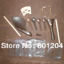 1 компл. венге из Скрипки установка 4/4 с моста, Звук Сообщение, Скрипки строку, подбородок винт и хвост кишки