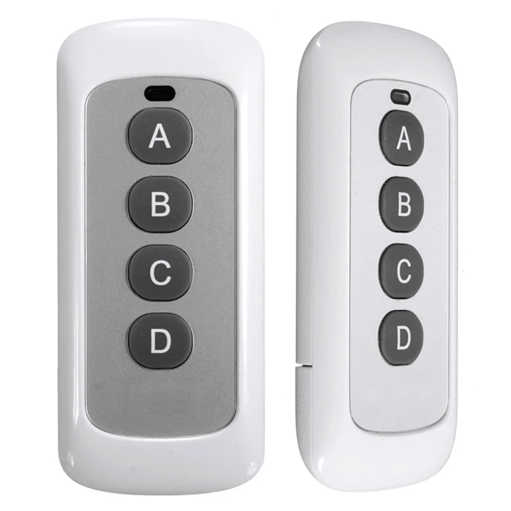 

433MHz 4 buttons Remote Control touch switch Copying Transmitter Cloning duplicator Key Fob for Wall LED Light Switch