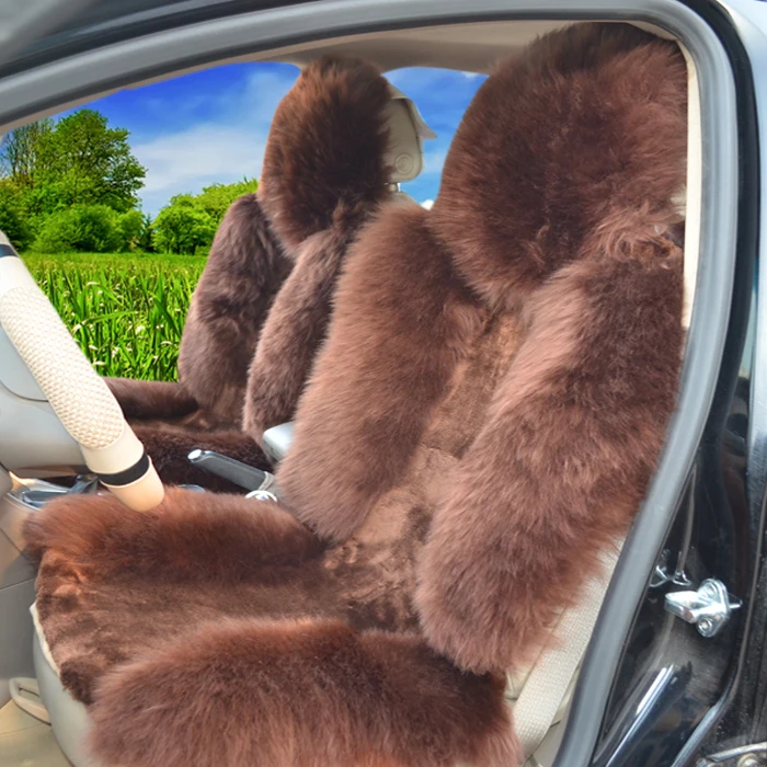 The new wool Australian wool car seat cushion winter wool car seat back