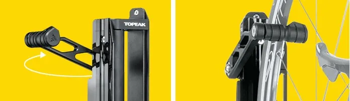 Topeak TW019 поворотный DX велосипедный крюк дисплей стойка дорожный велосипед настенное крепление вешалка держатель для хранения велосипеда