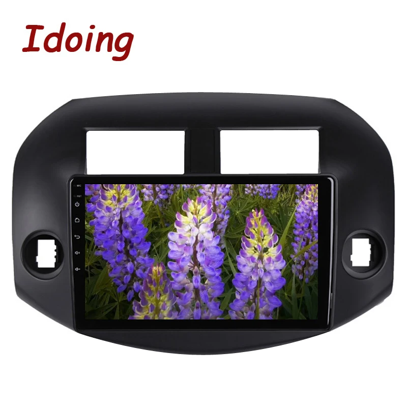 Best Idoing 10.2"4G+64G 2.5D IPS Octa Core 1 Din Car Radio Android 8.0 Multimedia Player Fit Toyota RAV 4 2007-2011 GPS Navigation 3G 3
