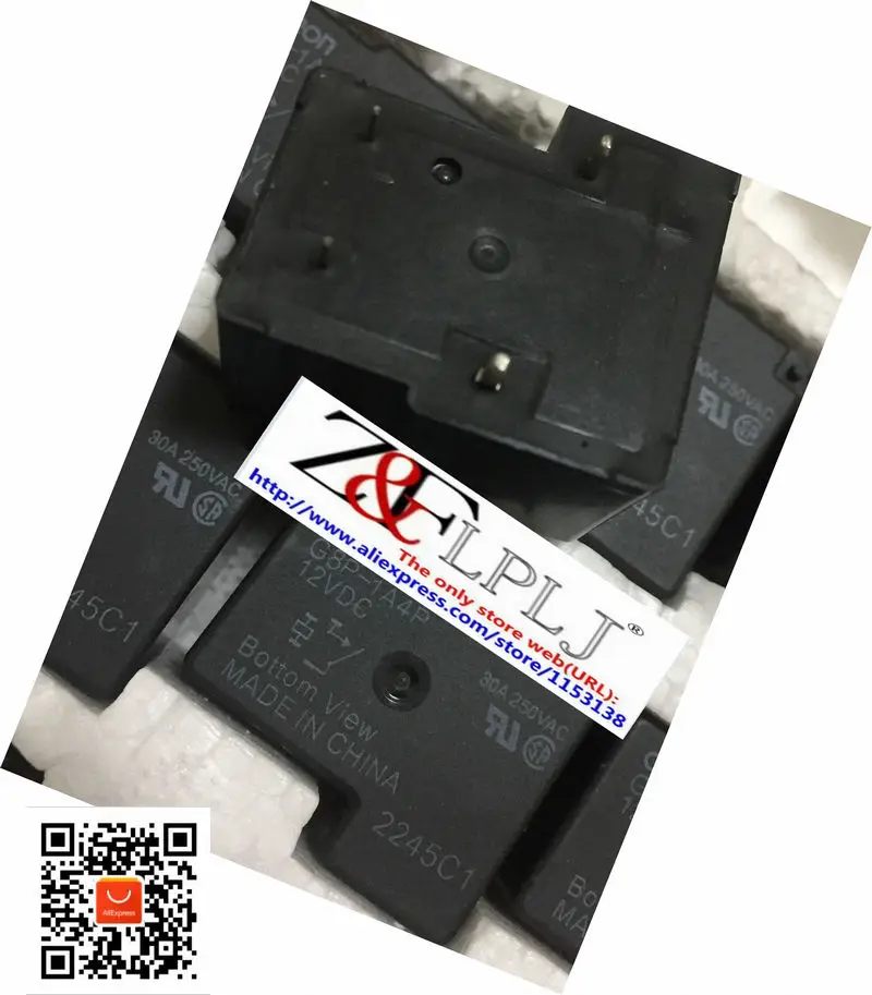 

Relay G8P-1A4P-12V G8P-1A4P-12VDC G8P-1A4P-DC12V / G8P-1A4P-24V G8P-1A4P 24VDC New Original 5PCS/LOT