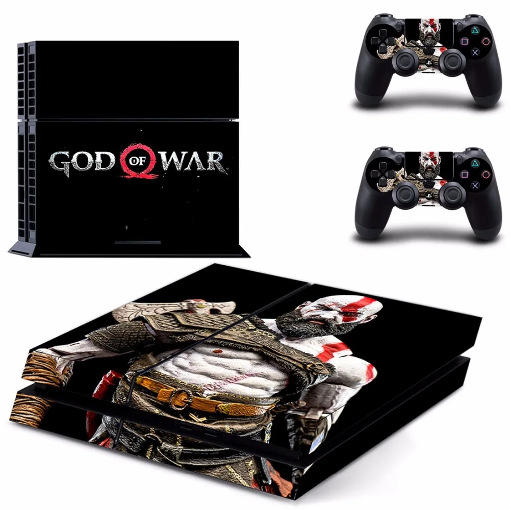 Наклейки из кожи Game God of War 4 PS4 наклейки для консоли Sony PlayStation и 2 контроллеров