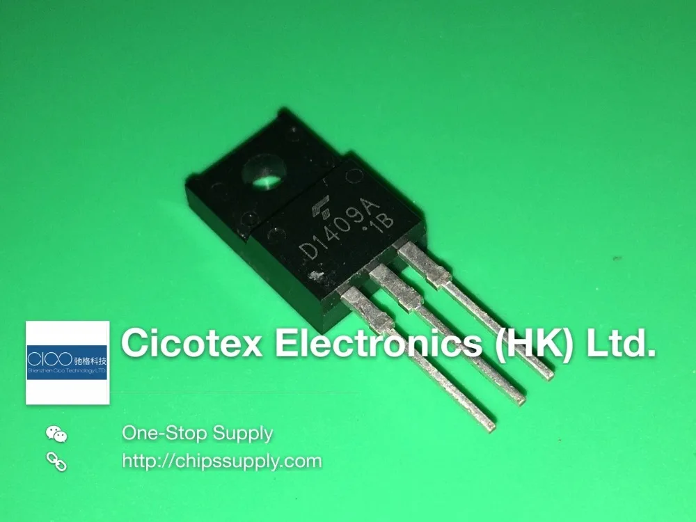 

10pcs/lot 2SD1409A TO-220F D1409A 2SD1409-A D1409-A 1409 NPN TRIPLE DIFFUSED TYPE D1409