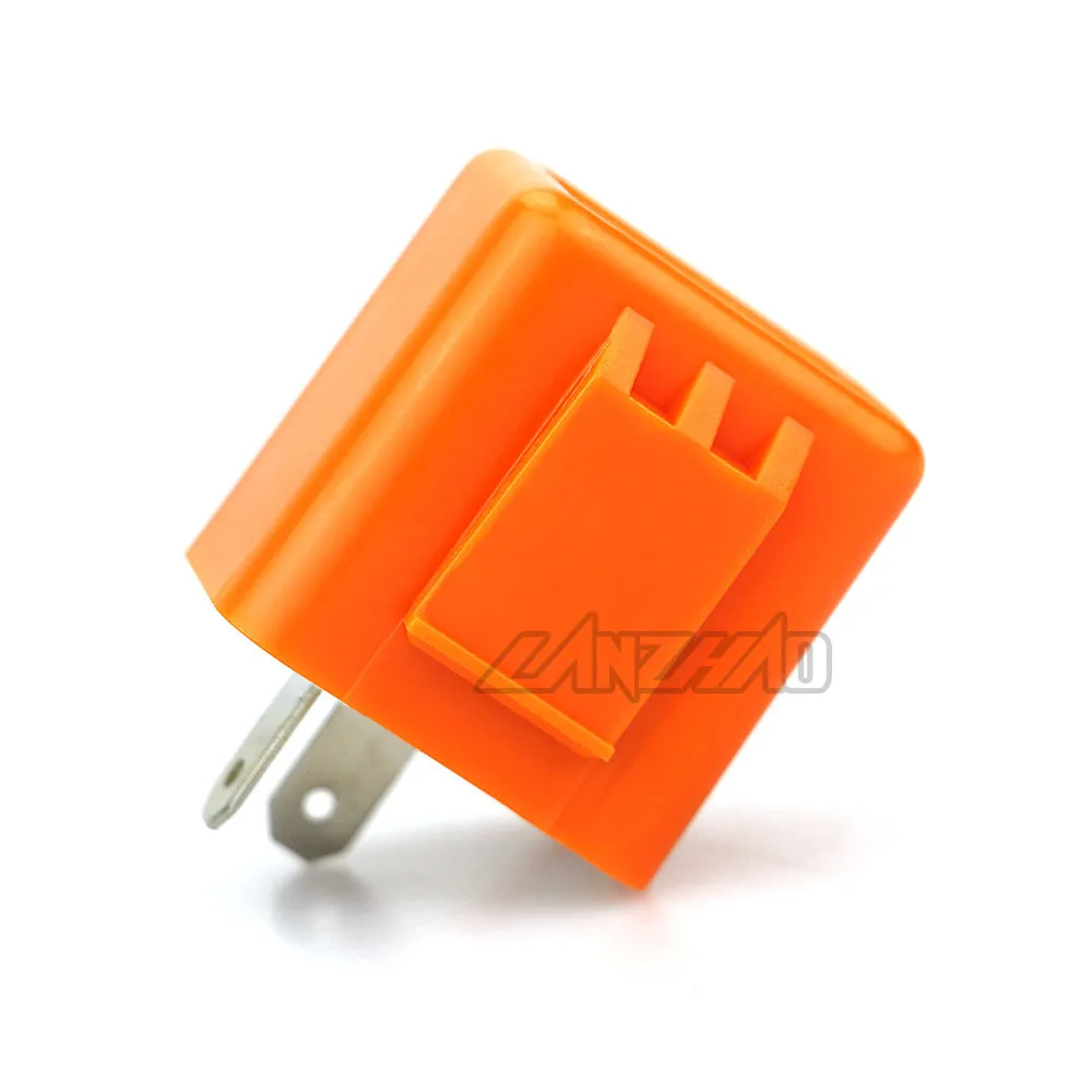 2 Pin DC-12V Motorcycle LED Turn Signal Light Resistor Indicator Flasher Speed Adjuster Blinker Relay
