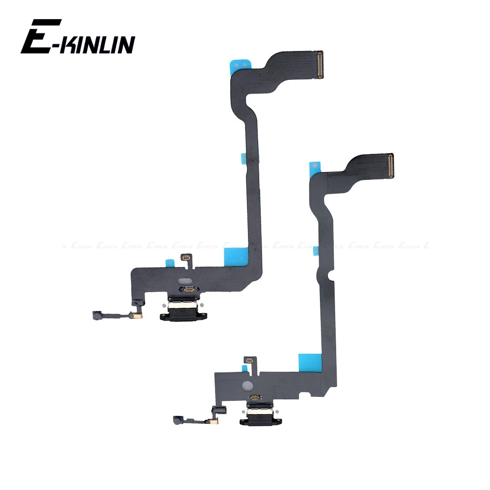 

New USB Charging Charger Port Dock Connector For iPhone XR XS Max With Mic Flex Cable RePlacement Part