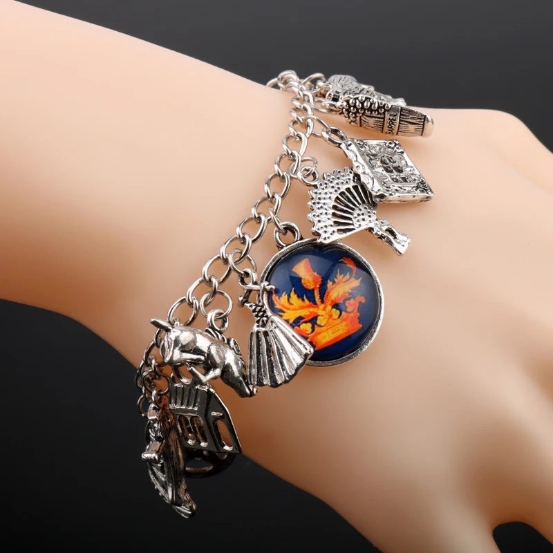 ТВ серии ювелирные изделия браслеты Outlander тематические подвески и браслет ручной работы Wristhand цепи для женщин мужчин поклонников подарок