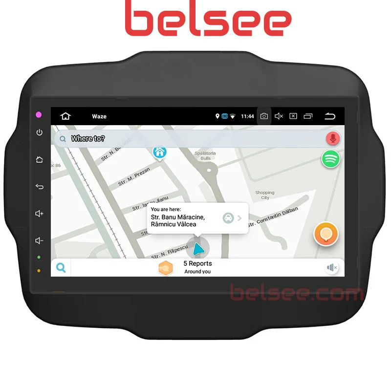 Clearance Belsee Octa Core 10.1" Android 9.0 Head Unit Auto Radio Car Stereo Multimedia Navigation System for Jeep Renegade 2015 2016 2017 5