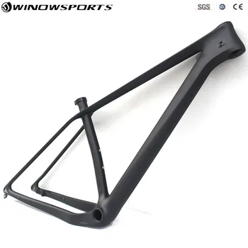 

29er Boost 148x12 axle thru MTB carbon frame 29 inch size 15/17/19" support 29er*3.0 tires disc carbon mtb frame 29