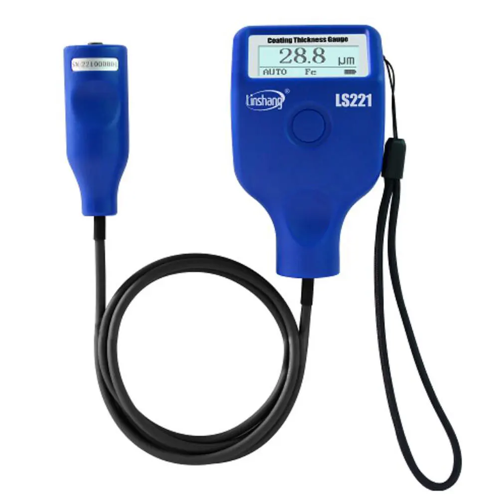 

Coating Thickness Gauge Tester LS221 0.0-2000um measure non-magnetic coatings and non-conductive coatings Fe NFe
