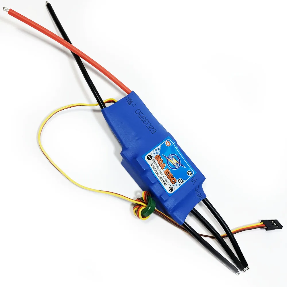 BJT RC самолет 3A / 5V BEC 80A контроллер скорости ESC Бесщеточный внешний роторный