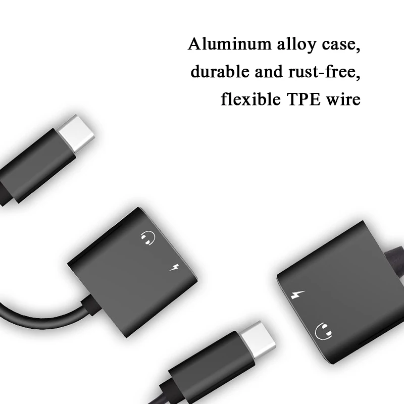 Olhveitra Usb Type C адаптер зарядное устройство аудио кабель 2 в 1 до 3 5 мм разъем для