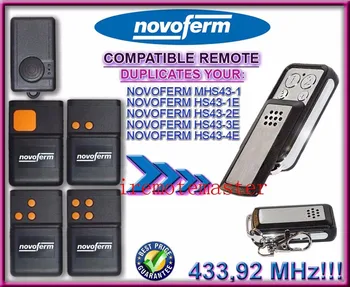

NEW for NOVOFERM MHS43-1,HS43-1E, HS43-2E, HS43-3E, HS43 -4E replacement remote duplicator 433,92mhz