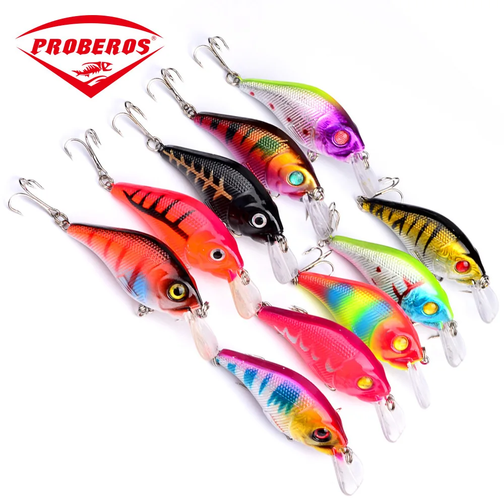 

1pc 75mm/ 10g Top-water Wobbler Fishing Lure Mini Japan Isca Artificial Sea Fishing Saltwater Hard Bait Crankbait Tackle Pesca
