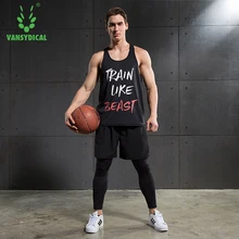 Basketball gym suit men short sleeve sportswear tights gym vest leggings quick drying sport fitness workout clothes running suit