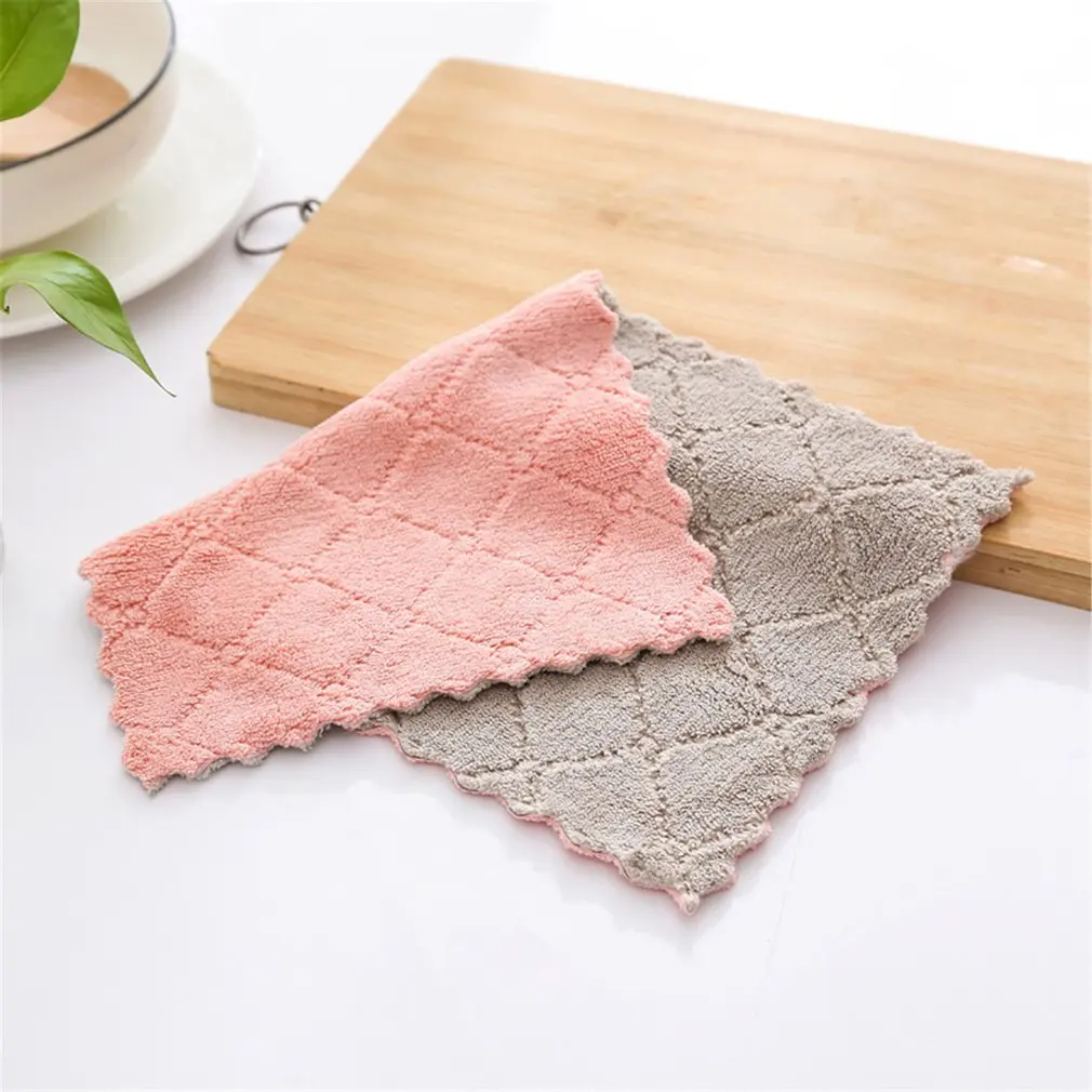 

All-purpose Microfiber Cleaning Cloths Wiping Highly Absorbent & Lint Free Dusting Rags for Home and Kitchen