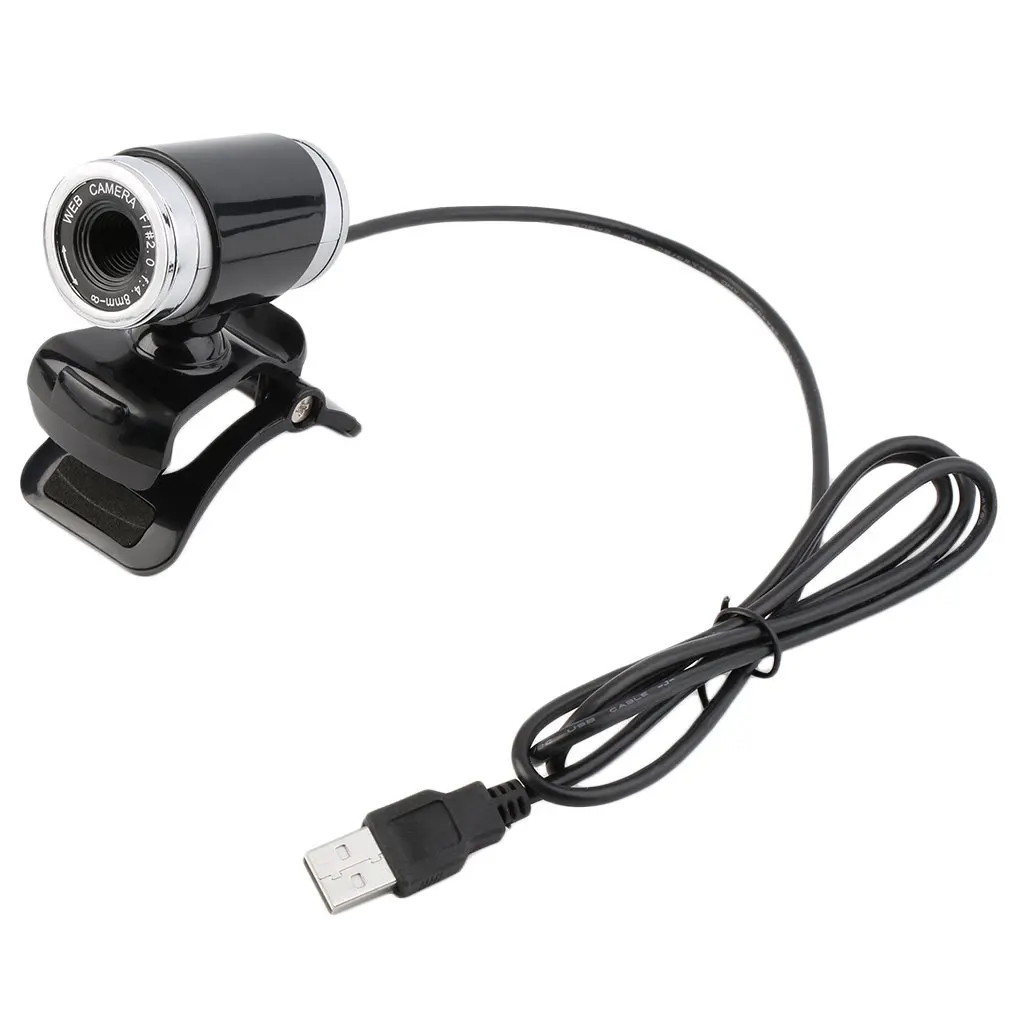

WEB Webcam USB High Definition Camera Web Cam 360 Degree Clip-on For PC Computer
