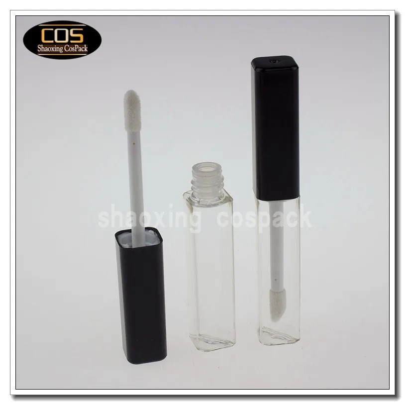 Lt009 4.5 мл Clear petg труб пустой, пустой 4.5 мл макияж упаковка, упаковка пластиковая трубка для блеск для губ
