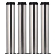 4 шт 300 мм Высота мебельный шкаф металлические ножки регулируемые кухонные ножки из нержавеющей стали