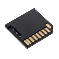 sd tf כרטיס Micro SD TF עד כרטיס SD מיני קיט מתאם נמוך בפרופיל ל- MacBook Air / Pro / Retina שחור (1)