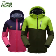 CavalryWolf открытый сшитый цвет зарядка мягкая оболочка одежда для мужчин MS секция флис ветрозащитный любителей мягкой оболочки куртка