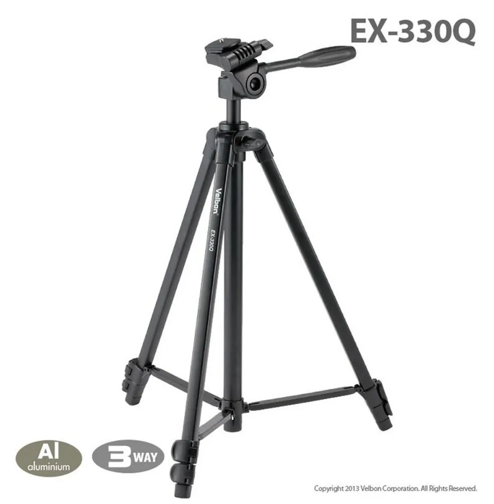 

Velbon EX-330Q Camera photo Tripod w/Panhead 1458mm Load:1.5kg