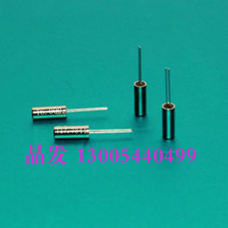 

10pcs Cylindrical 38.4K Passive Crystal Quartz Crystal 38.4KHZ 2*6 Resonator