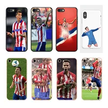 

Spain Atletico Hard Matte Plastic Phone Back Case Cover For Apple iPhone 4 5 6 7 Plus 8 X Fundas Coque Capa