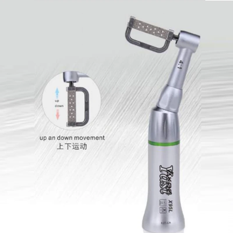 

New Dental Slow Speed Handpiece Implant Endo Contra Angle 4:1 Dental Equipment/interproximal enamel kit