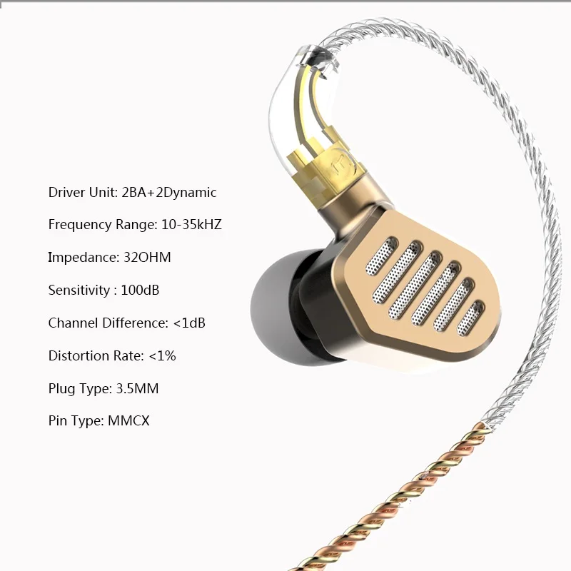 SENFER SFR DT8 2DD+ 2BA Hybrid 8 дисков наушники в ухо DJ HIFI Earplhone Monitor IEM с интерфейсом MMCX K3003 K2 SE846 UE