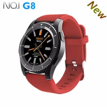 NOVA No. 1 G8 Smartwatchs Bluetooth 4.0 SIM Card Chamada Mensagem lembrete relógio Monitor de Freqüência Cardíaca relógios Inteligentes Para IOS Android telefone