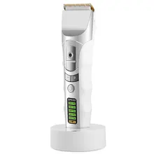 Kemei профессиональная перезаряжаемая машинка для стрижки волос электрическая бритва триммер для бороды для мужчин Инструменты для укладки бритья стрижка машина