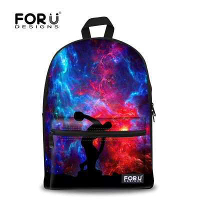 FORUDESIGNS/корейские школьные рюкзаки для школы для девочек-подростков Galaxy Printing Primaris, студенческие рюкзаки для ноутбука Sac a dos femme - Цвет: A0056J