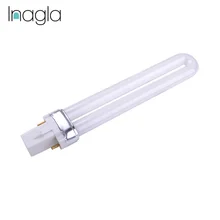 Inagla, 1 шт., u-образная УФ лампа, 9 Вт, сменный светильник, лампочка для УФ-геля, лампа для полировки, сушилка, светильник для самостоятельного дизайна ногтей