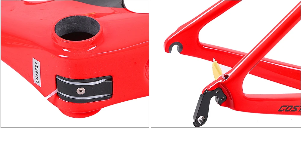 Perfect Costelo AEROMACHINE Monocoque disc carbon road bike frame Costelo bicycle bicicleta frame carbon fiber bicycle frame 50 52 54 56 27