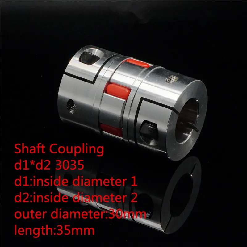 

1PCS YT1442  Aluminum Alloy Elastic Coupling Servo Motor  Motor Coupling  Shaft Coupling  Plum Coupling  BF d1*d2 3035