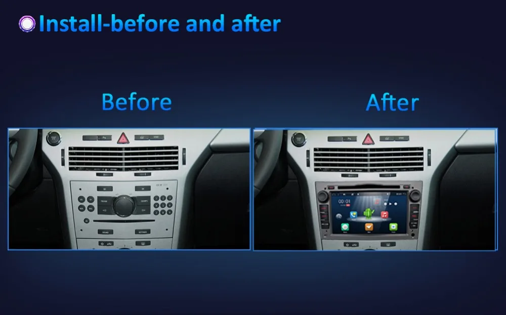 Sale Bosion 4G+64G 2Din Android 9.0 Radio Car DVD Multimedia Player For Opel Vectra Corsa D Astra H Steering-Wheel Audio Video WIFI 3