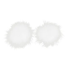 1 пара, сексуальное женское нижнее белье с перьями, наклейки на соски под лифчик, наклейки с лепестками, черно-белые интимные аксессуары