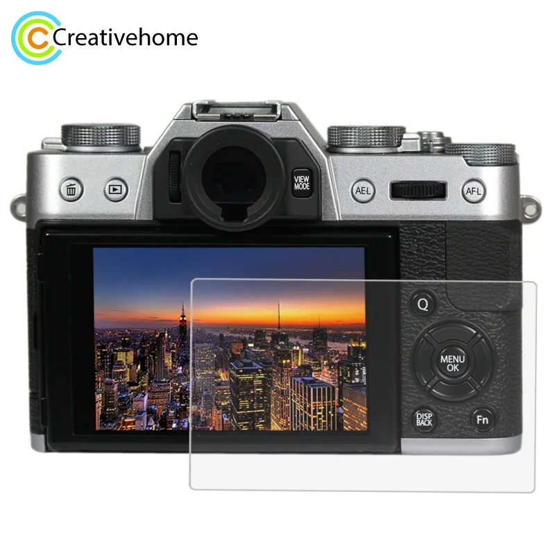 Защитное стекло PULUZ закаленное 9H с закругленными краями 2.5D для Fujifilm и камеры