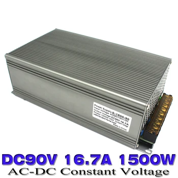 

Single Output Switching power supply 1500W DC90V 16.7A smps Transformer 110V 220V AC to DC 90v USP for Stepper CNC 3D Print CCTV