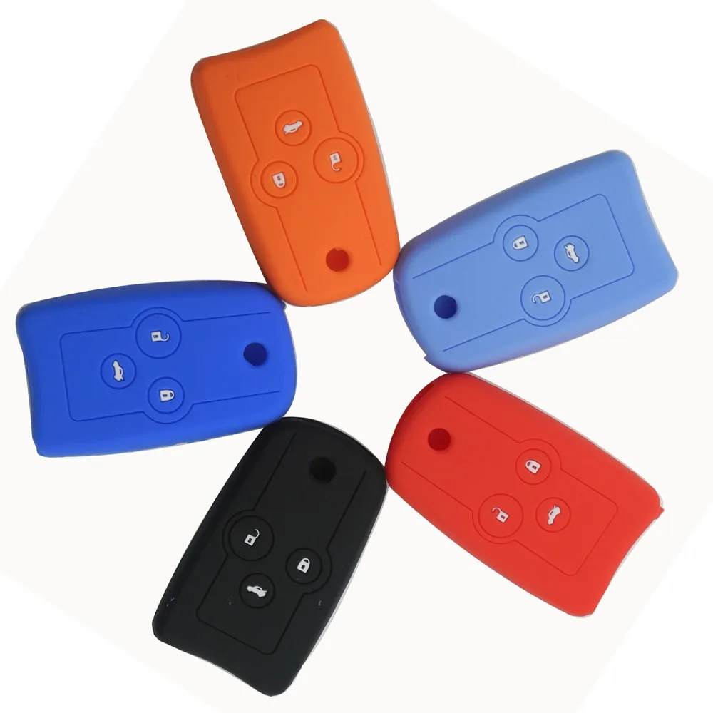 

Remote Silicone Car Key Cover Holder Case Shell For Honda Accord Acura Spirior Civic Pilot CRV 3 Buttons Flip Folding Key