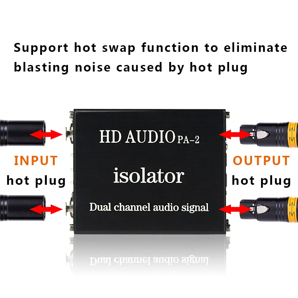  Fase professionale HD Audio Segnale di Isolamento Completo Asincrono Hi-Fi Audio Decoder Premium Ri