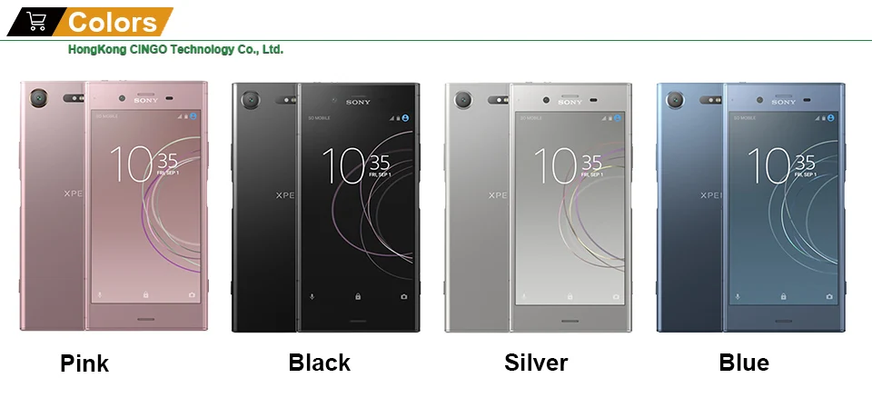 Sony Xperia XZ1 G8342, две sim-карты, Android, четыре ядра, 4 Гб ОЗУ, 64 Гб ПЗУ, 5,2 дюймов, 19 МП, NFC, 2700 мАч, LTE мобильный телефон